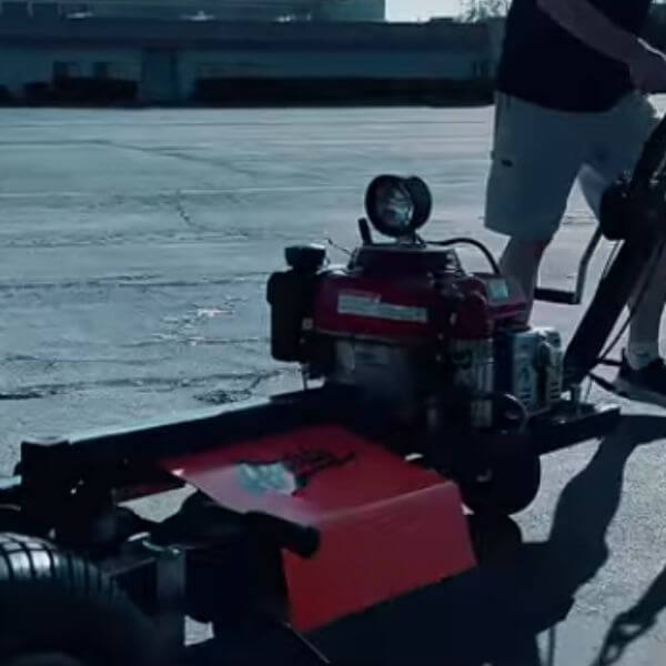 screengrab of person using 10-h aircraft tug